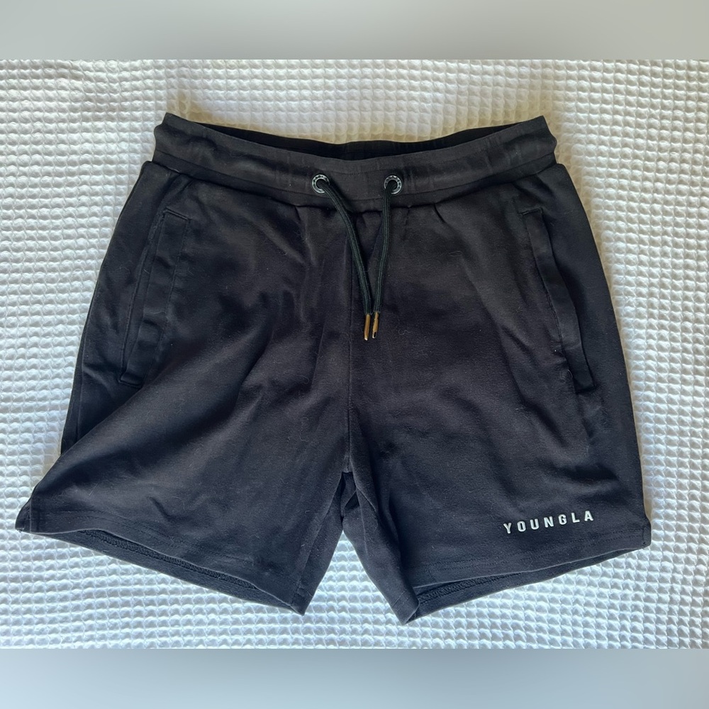 YoungLA Black Shorts